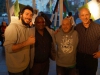 Abrissfest - Bluesmusiker Dieter Gasde und L.A.Exson zusammen mit Mando und Phil, den Musikern der Beatboxcrew 4XSample