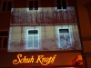 StadtKlangBild-Installation in Eisenach - Fotos an Häuserwänden erinnern an die innerdeutsche Grenze vor 25 Jahren